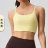 Chaleco Deportivo para Mujer, Sin Costuras, Almohadillas Extraíbles en el Pecho, Sujetador de Yoga, Espalda Bonita en Forma de Y, Ropa Interior para Fitness, Ropa Exterior Sin Costuras