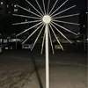 Luzes de Moinho de Vento Digitais Externas Controladas Remotamente, Luzes de Fogos de Artifício, Iluminação Paisagística Colorida, Luzes para Praça de Parque, Pátio, Luzes de Fogos de Artifício
