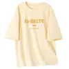 Ropa de lactancia de manga corta Camiseta de mujer embarazada ropa de lactancia de verano Camiseta para uso exterior de medio manga ropa posparto de primavera y verano