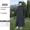 Impermeable para Adultos Portátil con Mangas Ropa Exterior Capa de Lluvia para Patinete Eléctrico Impermeable con Cremallera Impermeable de una Pieza Estilo Cortavientos