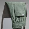 Pantalones Gruesos de Pana con Forro de Felpa para Hombre de Invierno Pantalones de Hallun a la Moda para Otoño e Invierno