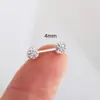 Clavo de Oreja de Plata de Ley s925 Explosiones de Garabatos para Mujer Agujero de Oreja Libre Clavo de Hélice para Hélice de Oreja Clavo de Oreja de Acero de Titanio con Sentido Avanzado