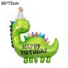 Decoración de Fiesta de Globos de Dinosaurios Nuevo Diseño de Cumpleaños Globo de Película de Aluminio Dragón que Escupe Fuego Tyrannosaurus Rex Triceratops Amazon
