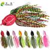 Thunderfrog Blackfish Kill Hengjia Nuevo ABS Rana Dura Venta al por Mayor Serie de Agua Cebo de Un Solo Gancho Luya Simulación Rana