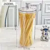 Pote Selado Patenteado em Formato de Urso, Recipiente Grande para Arroz na Cozinha, Caixa de Armazenamento de Alimentos Espessa à Prova de Umidade, Personalizável
