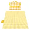 Esterilla de picnic, esterilla gruesa impermeable y a prueba de humedad para exteriores, alfombrilla de suelo para tienda de campaña, portátil y fácil de guardar, adecuada para picnics, excursiones, camping y áreas de césped
