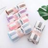 Fabricante de Toallas Transfronterizo Dropshipping Toalla de Coral Tejida por Urdimbre Toalla de Tira Estrecha 35*75 Toalla de Tira Ancha Regalo