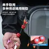 Cordón Magnético Retráctil con Clip Antiperdida para Mochilas de Exterior y Llaveros de Senderismo