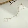 Pulsera Pulsera Estilo Ins Transfronterizo Europeo y Americano Barroco Perla Imitación Pulsera Diseño Pulsera Cristal Imitación