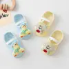 2 Pares de Calcetines Antideslizantes para Piso para Niños Pequeños Figuras Lindas de Dibujos Animados Calcetines para Bebé para Niños y Niñas 2026 Verano Calcetines para Bebé Recién Nacido
