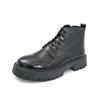 Sapatos Masculinos de Couro de Cano Alto com Solado Grosso de Tamanho Grande Transfronteiriços Nova Tendência da Moda Masculina Outono e Inverno 2025 Botas Martin