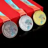 Certificación Deportiva de Esgrima Competencia Premios para Estudiantes Medalla de Oro Medalla Conmemorativa de Metal Medalla Personalizada del Evento