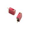 Interruptor DIP de 2,54 mm de 1 bit Pegamento Azul Pegamento Rojo Enchufe Recto Pie Chapado en Oro Interruptor DIP de Alta Calidad de 1 bit