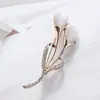 Broche de piedra ojo de gato moda femenina personalidad versátil corsage suéter cheongsam traje atmosférico ropa fija abrigo adornos