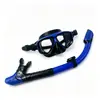Gafas de Buceo, Máscara de Snorkel, Máscara Erbao, Set de Tubo de Respiración Submarina, Tipo Completamente Seco, Equipo de Natación para Miopía, Antivaho