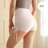 Suministro directo de fábrica nuevos pantalones de yoga shorts deportivos cordón ajustados fitness mallas para correr para mujer cintura alta cadera