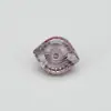 Producto Popular de Xiaohongshu: Ojo de Cielo Zirconia de Alto Carbono Corte Fuego Marquise 6x7.5mm Ojo del Diablo Aretes de Tachuela de Zirconia Venta al por Mayor