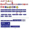 Sinais de Trânsito, Placas de Limite de Altura, Placas de Limite de Largura, Placas de Limite de Velocidade, Placas Redondas, Placas de Sinalização Triangular, Placas Refletivas, Placas de Alumínio