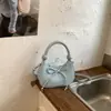 Bolso de Hombro de Moda para Viajes de Primavera/Verano 2026, Bolso de Mano Elegante de Alta Calidad con Lazo, Bolso Cruzado
