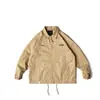 Yidao Vintage Outono 2026 Novidades Jaqueta de Treinador com Lapela Desgastada Casal Solta Popular Retrô Japonês Roupa Exterior