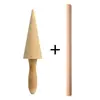Molde para Cono de Helado, Molde para Rollos de Huevo, Molde Cónico para Dar Forma a Conos Crujientes, Canasta de Flores Casera para Costra de Helado, Molde para Hornear