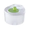 Desidratador de Vegetais para Salada, Secador Giratório Manual Doméstico para Frutas, Ferramenta de Cozinha, Bacia para Lavar Vegetais, Cesto Drenador de Água