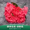 Flores de Hortensia Artificiales para Decoración de Bodas, Decoración de Pared de Flores Falsas Hechas a Mano, Accesorios de Flores de Seda, Flores Artificiales, Venta al por Mayor y Dropshipping de Alta Demanda Transfronteriza