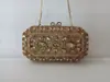 Bolsa de Festa Nova de Luxo Bolsa Clutch com Pedraria Incrustada para Mulheres Combinar com Qipao Pequenos Banquetes