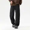 Ropa para Hombre Maple House / 2026 Primavera/Otoño Nuevos Pantalones Anchos de Pierna Curva Estilo Americano Holgado Ropa de Trabajo Pantalones Largos Casuales para Hombre