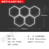 Lâmpada Hexagonal Loja de Reparo Automotivo Luz de Trabalho em Favo de Mel Teto de Garagem DIY Academia Estúdio de Dança Luz Emendável
