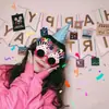 Gafas Divertidas Estilo Libro Rojo Pequeño, Diseño para Fiesta, Sombrero de Cumpleaños, Feliz Cumpleaños, Accesorios para Selfies, Decoración de Pastel