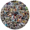 50 Pegatinas de Graffiti de Series de TV Americanas Sin Repetir para Carrocería de Coche, Computadora, Patineta, Pegatinas Impermeables de Dibujos Animados, Calcomanías de Series de TV Americanas al por Mayor