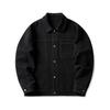 Chaqueta de Mezclilla Casual Momaik para Hombre Moda Otoño 2026 con Costuras Visibles y Cuello Campana Chaqueta para Hombre 80730