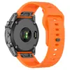 Adequado para Pulseira de Silicone com Fivela Reversa de Liberação Rápida Garmin Fenix6Fenix9/8/7/6X Fenix5 5X