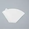 102 Caja de Papel Filtro para Café de Pulpa de Madera con Forma de Abanico Filtro de Goteo Estilo Americano para Preparación Manual Bolsa de Filtro en Forma de Cono Papel Filtro