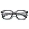 Gafas de Montura Cuadrada Grande Transfronterizas 2026 Ultraligeras Tr90 Inserción de Patillas Monturas de Gafas de Moda Forma de Flecha Bloqueo de Luz Azul Gafas Sin Graduación