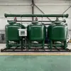 Filtro de Arena Poco Profundo, Equipo de Filtración de Alta Velocidad para Eliminar Sólidos Suspendidos en Agua, Tanque Doble de Acero Inoxidable con Arena de Manganeso y Carbón Activado