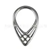 Anillo de Nariz de Titanio Sin Costura F136 Forma de Serpiente 3D Tridimensional Presión de Aceite Cuerpo de Aleación de Titanio G23 Joyería para Piercings Pendientes