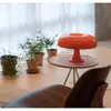 Lâmpada de Mesa Recarregável Cogumelo Retrô Dinamarquesa Mais Vendida, Lâmpada de Atmosfera Decorativa Criativa para Casa de Hóspedes, Luz Noturna para Quarto, Estudo, Mesinha de Cabeceira