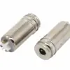 2.5 Conector Hembra de Cuatro Pines Conector Hembra de Audio de Cuatro Pines Dc2.5 Conector Hembra de Cuatro Pines Todo Cobre Niquelado