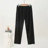 Leggings de Pana Adelgazantes para el Hogar para Mujer, Otoño/Invierno 2026, Color Sólido de Cintura Alta, Adecuados para el Hogar y el Exterior, Pantalones Cortos
