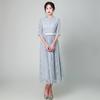 Vestidos Japoneses y Coreanos de Aliexpress 2026 Estilo Nuevo Manga Media Encaje Elegante Longitud Media Uso Diario Vestidos de Noche para Mujer Venta al por Mayor