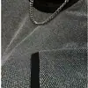 Verano Old Qian Feng Nuevo Producto Cuello Redondo Alta Elasticidad Mitad de Manga Camiseta Hombres Costura Contraste Color Nicho Suéter Superior Ropa de Hombre