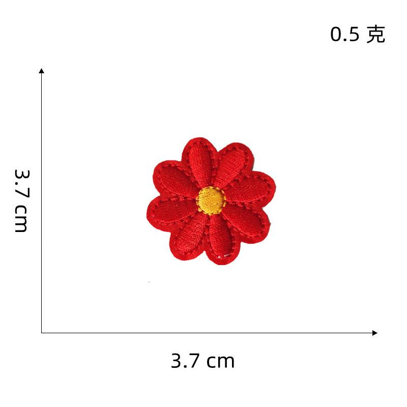 大红花布贴