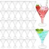 Vaso para Postre, Vaso para Té de Leche, Vaso de Plástico, Vaso Moldeado por Inyección de Gran Capacidad, Vaso para Postre, Vaso para Mousse, Vaso para Pastel Helado, Vaso Alto
