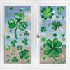 Calle transfronteriza. Decoración para fiesta temática del Día de San Patricio pegatinas hierba de la suerte pegatinas para ventana pegatinas de pared en stock al por mayor personalizadas