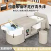 Cama de Terapia para la Cabeza Tailandesa Transfronteriza, Cama para Lavar el Cabello de Salón de Belleza, Calentador de Agua, Cama de Terapia para la Cabeza de Temperatura Constante Integrada con Circulación de Agua para Fumigación