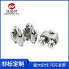 Abrazadera de cable de acero en forma de U Warbaite Acero inoxidable 304 Anillo en forma de U Tornillo Hebilla de abrazadera Tarjeta para cuerda