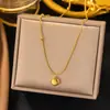 Collar Transfronterizo para Mujer, No se Desvanece, Lujo Ligero, Exquisita Cadena para Clavícula de Nicho, Joyería de Cadena para Clavícula de Alta Gama para Mujer