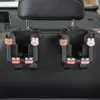 Gancho para Coche Cuatro en Uno Gancho para Asiento de Coche Portavasos Trasero Multifunción Gancho para Asiento Trasero de Coche
